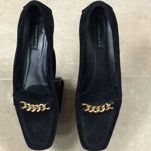Women suede loafers